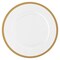 Smarty Had A Party 13 White with Gold Rim Round Disposable Plastic Charger Plates 60 Plates, 60PK 2710WHG-CASE - alternate 10